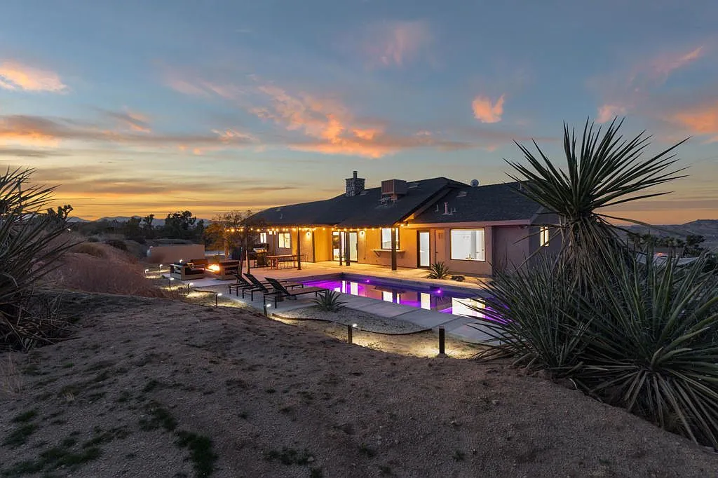 Unique dome house in Joshua Tree desert