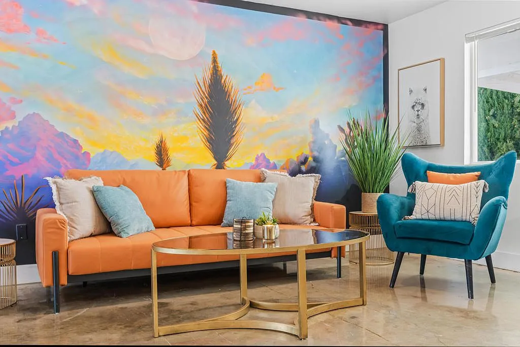 Unique dome house in Joshua Tree desert