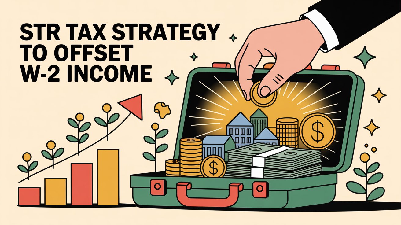 STR Tax Strategy to Offset W-2 Income (2026)